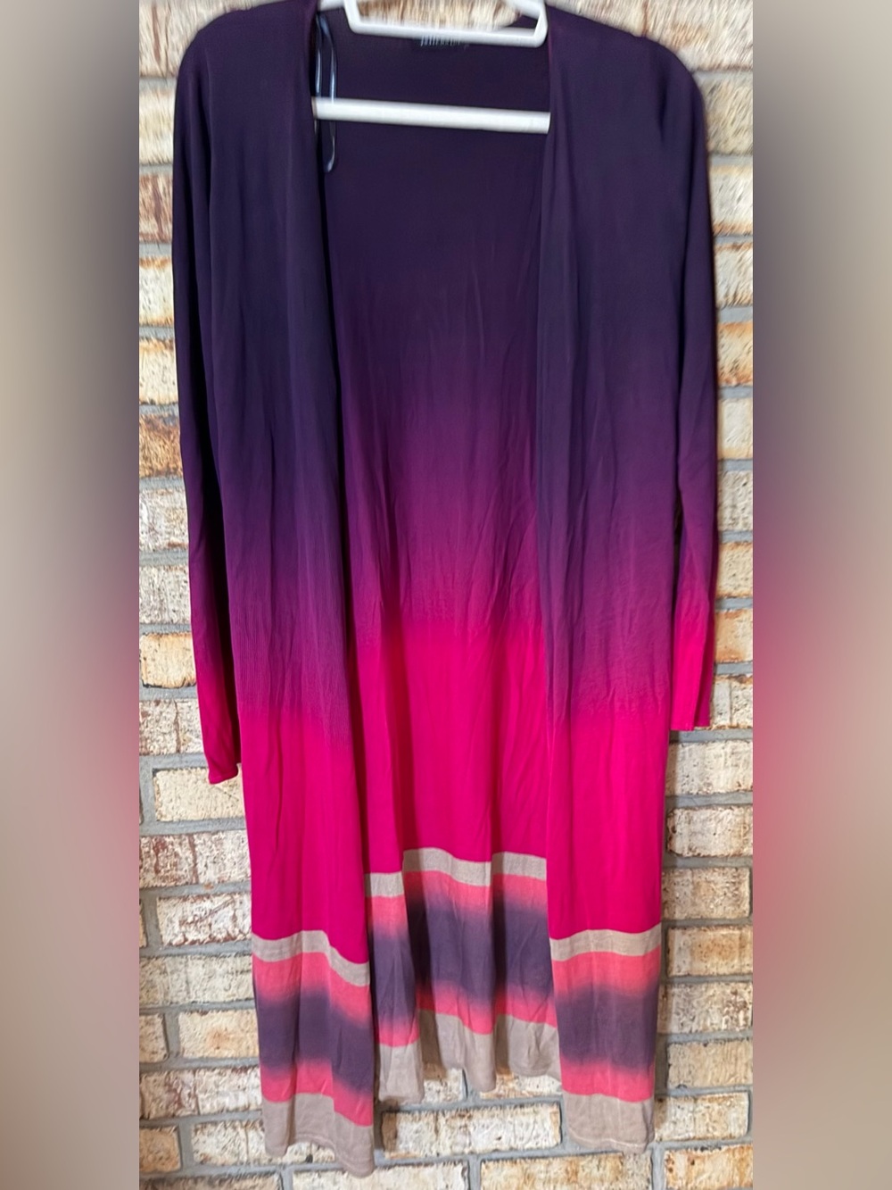 Josie Natori cardigan S 100% Silk